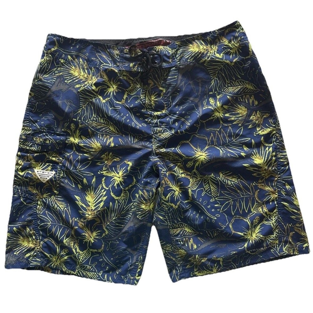 Columbia PFG Men’s 38 Offshore Omni-Shade Board Shorts Fishing Swim Trunks 11"